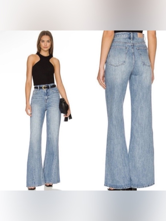 pistola Denim - Pistola Ruby‎ High Rise Palazzo Wide Leg Jean size 26